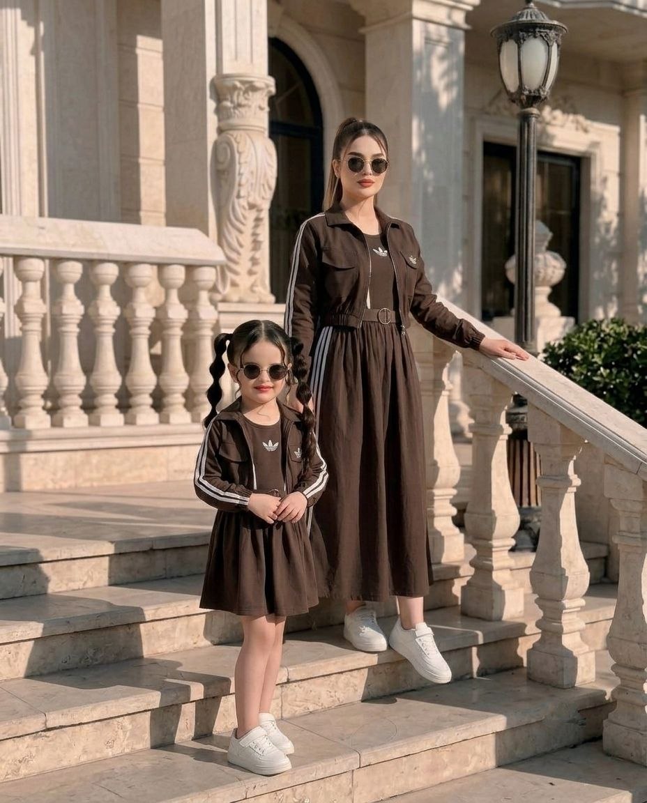 ست ۴ تیکه مادر و کودک مدل روژین